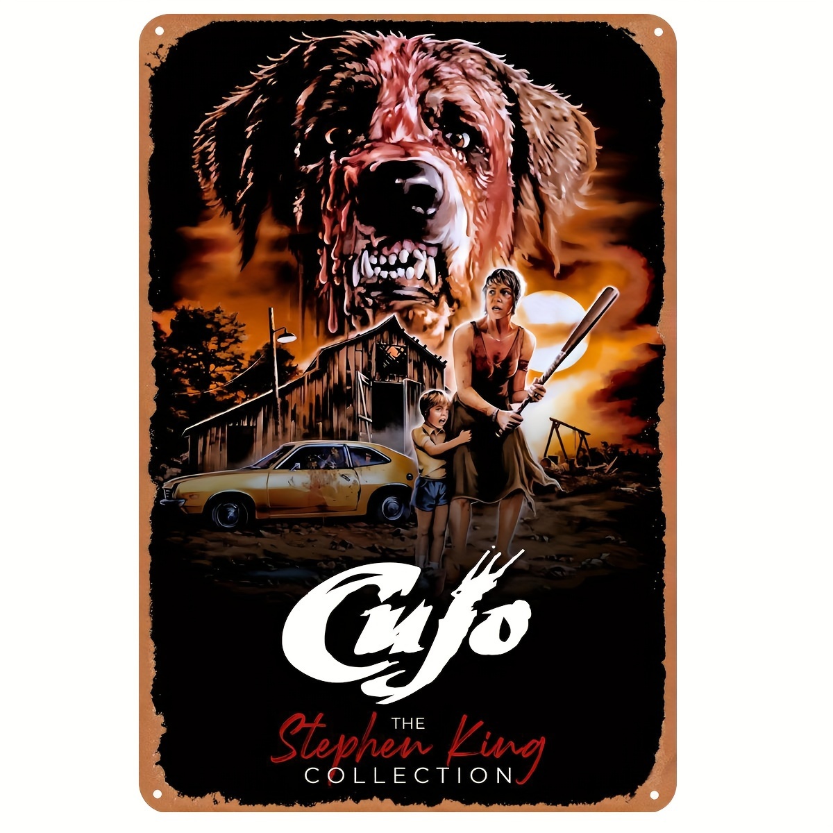 Vintage Collectible Posters - كوجو (1983) لوحة معدنية عتيقة -