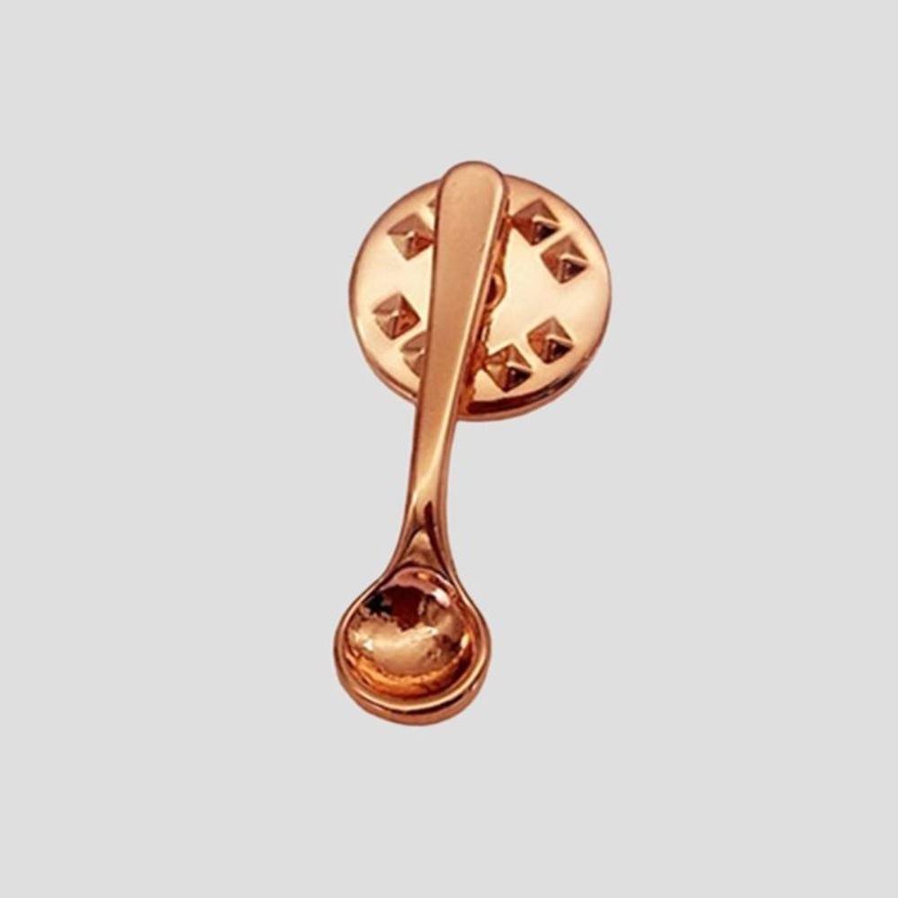 Vintage Collectible Spoons - بروش ملعقة بتصميم لطيف، دبابيس طية
