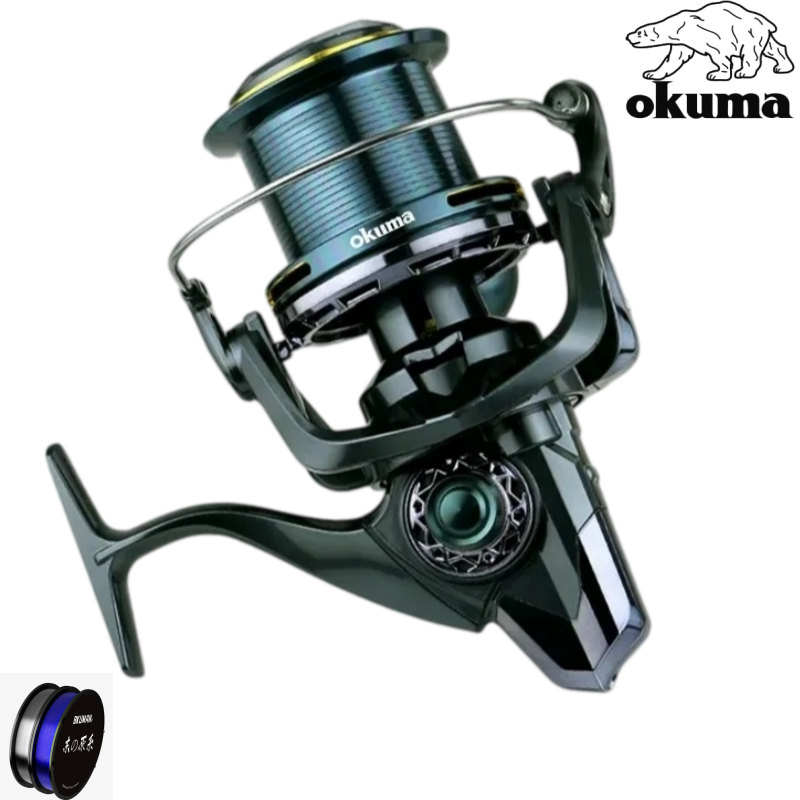 Developing Tank Reel - بكرة صيد OKUMA معدنية بالكامل للصيد