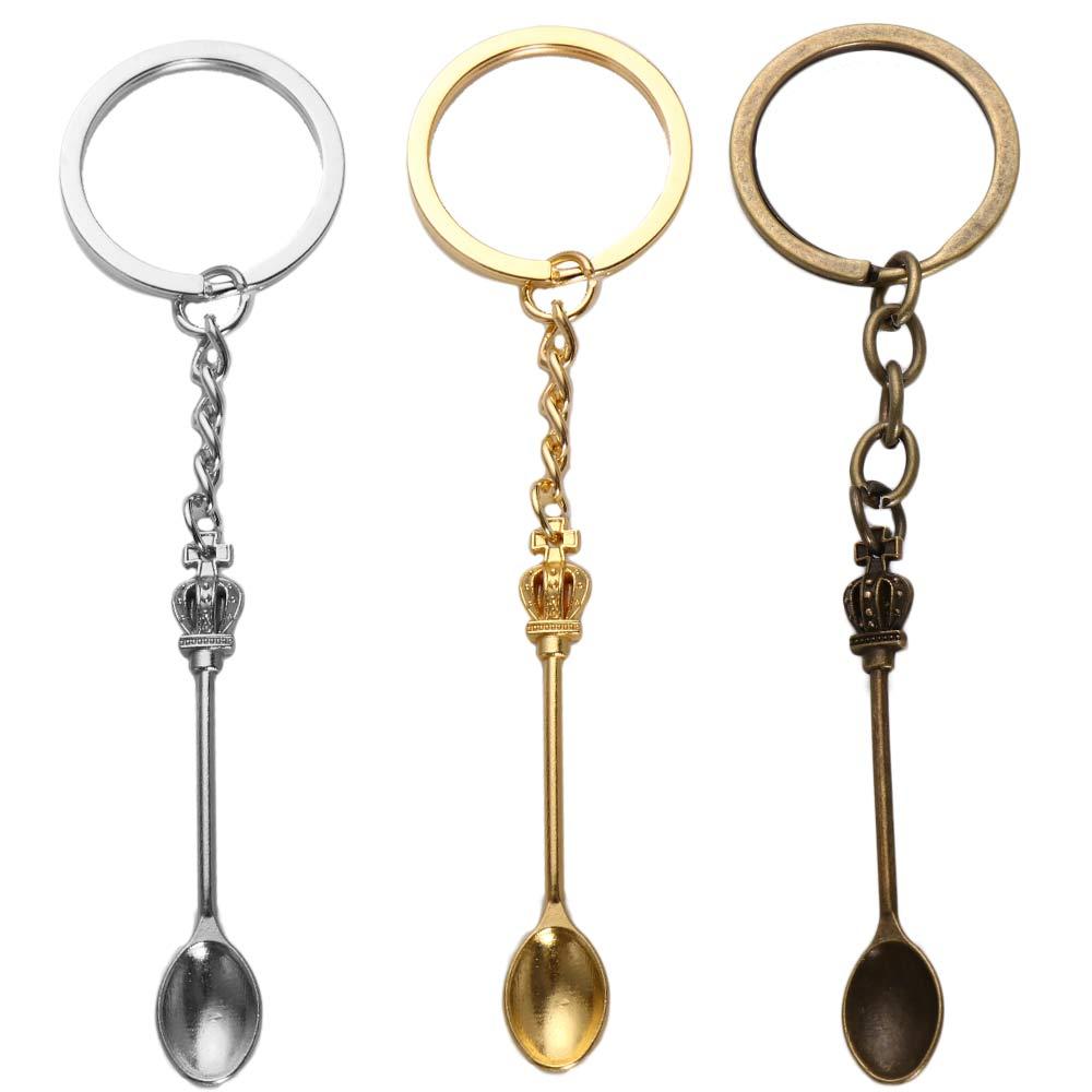 سلسلة مفاتيح تاج مطبخ عتيقة لل - مراجعة Vintage Collectible Spoons وسعره