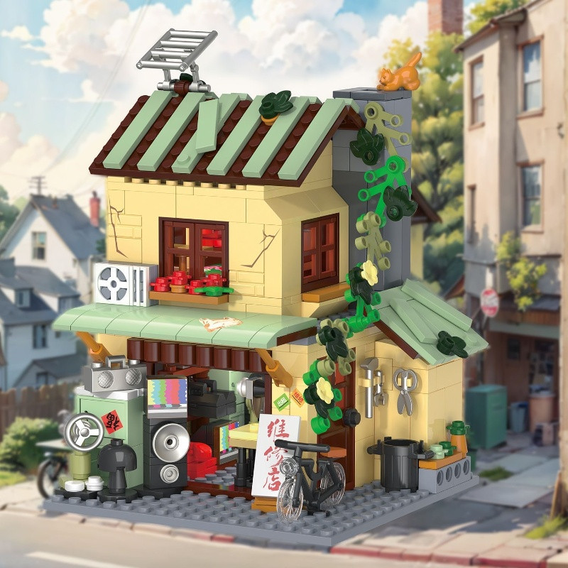 مكعبات بناء ميني ستريت فينتاج  - مراجعة Vintage Collectibles Store وسعره