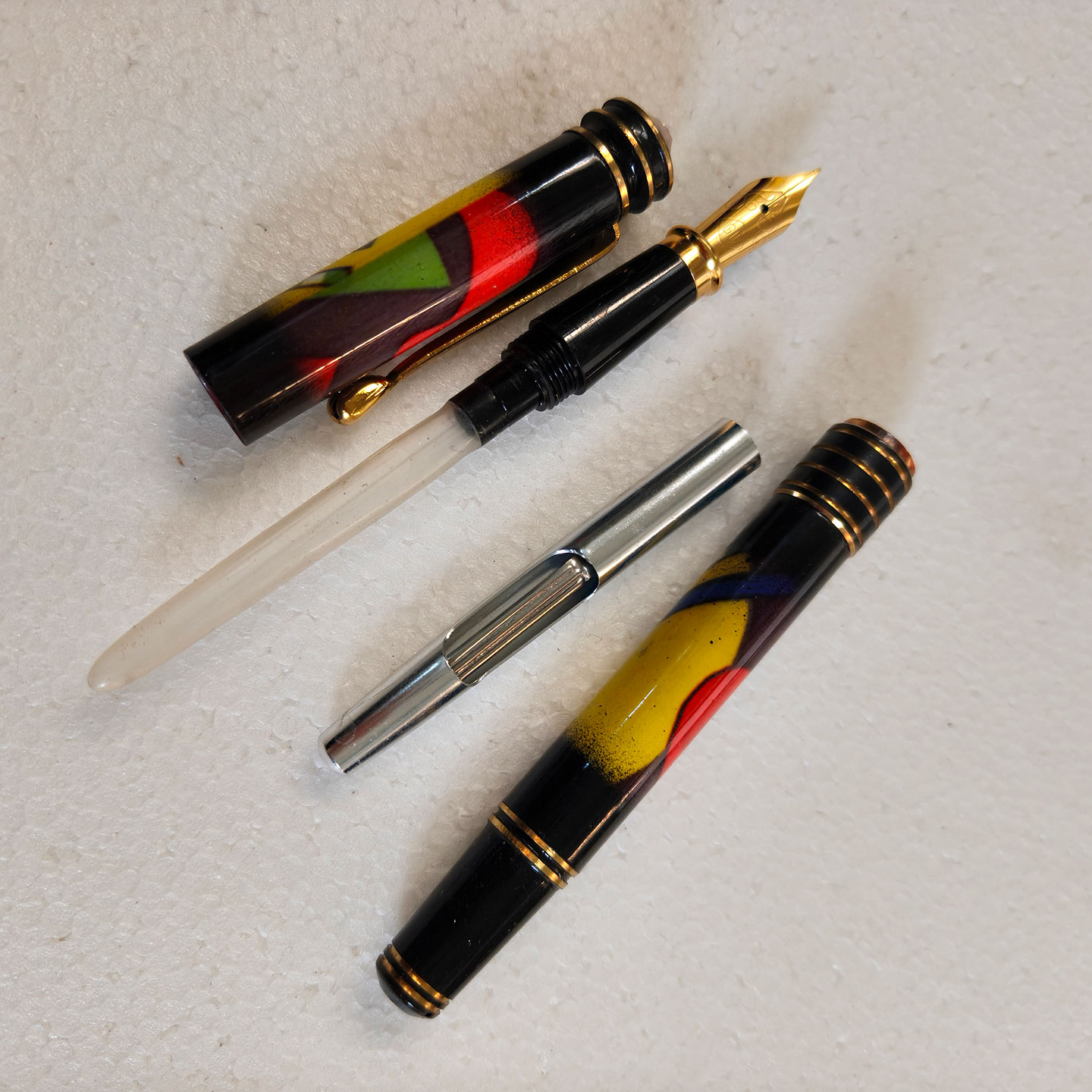 قلم حبر نحاسي عتيق من داندونغ  - مراجعة Vintage Collectible Pens وسعره