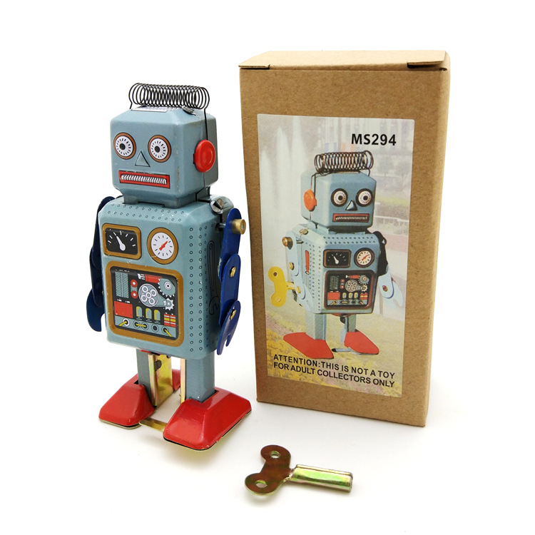 روبوت قديم الطراز MS294 يعمل ب - مراجعة Vintage Collectibles Store وسعره